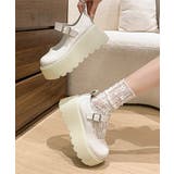 厚底ローファー レディース韓国風 美脚靴 | SUNSHINE CLOSET | 詳細画像13 