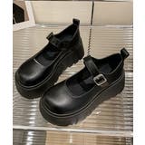 厚底ローファー レディース韓国風 美脚靴 | SUNSHINE CLOSET | 詳細画像19 