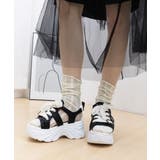 レースアップスニーカーサンダル厚底靴美脚 | SUNSHINE CLOSET | 詳細画像10