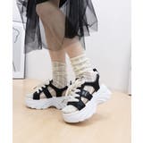 レースアップスニーカーサンダル厚底靴美脚 | SUNSHINE CLOSET | 詳細画像11