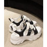 レースアップスニーカーサンダル厚底靴美脚 | SUNSHINE CLOSET | 詳細画像16