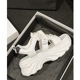 レースアップスニーカーサンダル厚底靴美脚 | SUNSHINE CLOSET | 詳細画像19