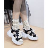 レースアップスニーカーサンダル厚底靴美脚 | SUNSHINE CLOSET | 詳細画像9