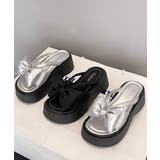 リボンサンダルレディース厚底サンダル夏靴 | SUNSHINE CLOSET | 詳細画像11 