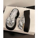 リボンサンダルレディース厚底サンダル夏靴 | SUNSHINE CLOSET | 詳細画像14 