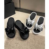 トングサンダル リボン付きビーチサンダル | ANGELCLOSET | 詳細画像10