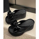 トングサンダル リボン付きビーチサンダル | ANGELCLOSET | 詳細画像12