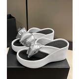 トングサンダル リボン付きビーチサンダル | ANGELCLOSET | 詳細画像15