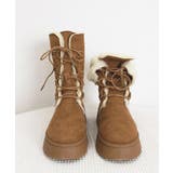 ボアムートンブーツ裏起毛 厚底ブーツ冬靴 | SUNSHINE CLOSET | 詳細画像15