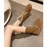 ボアムートンブーツ裏起毛 厚底ブーツ冬靴 | SUNSHINE CLOSET | 詳細画像7