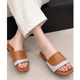 ラインストーンスリッパサンダル 大人上品 ワイドベルトミュールサンダルきれいめ | SUNSHINE CLOSET | 詳細画像11