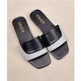 ラインストーンスリッパサンダル 大人上品 ワイドベルトミュールサンダルきれいめ | SUNSHINE CLOSET | 詳細画像37