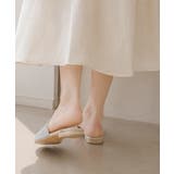 ラインストーンスリッパサンダル 大人上品 ワイドベルトミュールサンダルきれいめ | SUNSHINE CLOSET | 詳細画像7