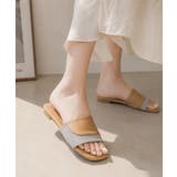 ラインストーンスリッパサンダル 大人上品 ワイドベルトミュールサンダルきれいめ | SUNSHINE CLOSET | 詳細画像9