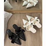 ミュールサンダルレディース きれいめ 歩きやすいリボンパンプス上品 | SUNSHINE CLOSET | 詳細画像18