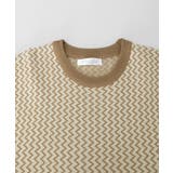ノースリーブニットトップス きれいめ 柄ニットTシャツ | SUNSHINE CLOSET | 詳細画像20