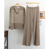 ニットセットアップ トップスパンツセット | SUNSHINE CLOSET | 詳細画像23