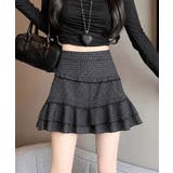 ハイウエストフリルスカート 大人可愛いフレアスカートインナーパンツ付き Y2K着… | SUNSHINE CLOSET | 詳細画像9 