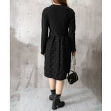 リボン柄フレアワンピース ウエストマーク | SUNSHINE CLOSET | 詳細画像11