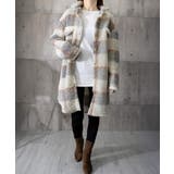ボアジャケット韓国風チェックカーディガン | SUNSHINE CLOSET | 詳細画像10