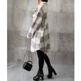 ボアジャケット韓国風チェックカーディガン | SUNSHINE CLOSET | 詳細画像12