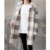 ボアジャケット韓国風チェックカーディガン | SUNSHINE CLOSET | 詳細画像14