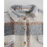 ボアジャケット韓国風チェックカーディガン | SUNSHINE CLOSET | 詳細画像17