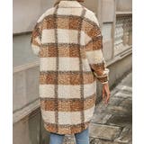 ボアジャケット韓国風チェックカーディガン | SUNSHINE CLOSET | 詳細画像6