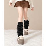 韓国風Y2K 柔らかファーニットレッグウォーマー 足元防寒あったか | SUNSHINE CLOSET | 詳細画像11