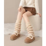 韓国風Y2K 柔らかファーニットレッグウォーマー 足元防寒あったか | SUNSHINE CLOSET | 詳細画像6