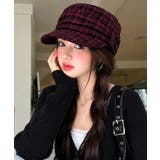 クラシカルマリンキャップレディースウールライクツイード調大人可愛いキャスケットハ… | SUNSHINE CLOSET | 詳細画像1