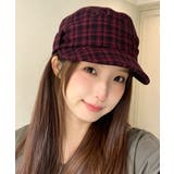 クラシカルマリンキャップレディースウールライクツイード調大人可愛いキャスケットハ… | SUNSHINE CLOSET | 詳細画像10