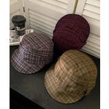 クラシカルマリンキャップレディースウールライクツイード調大人可愛いキャスケットハ… | SUNSHINE CLOSET | 詳細画像14