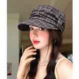 クラシカルマリンキャップレディースウールライクツイード調大人可愛いキャスケットハ… | SUNSHINE CLOSET | 詳細画像2