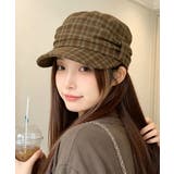クラシカルマリンキャップレディースウールライクツイード調大人可愛いキャスケットハ… | SUNSHINE CLOSET | 詳細画像9
