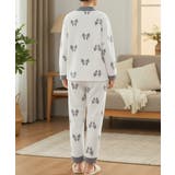 リボン柄 フリースルームウエア上下セット | SUNSHINE CLOSET | 詳細画像7 