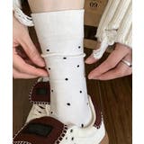 韓国風おしゃれ靴下美脚 綿混 大人可愛いソックスミドル丈 | SUNSHINE CLOSET | 詳細画像10 