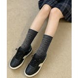 韓国風おしゃれ靴下美脚 綿混 大人可愛いソックスミドル丈 | SUNSHINE CLOSET | 詳細画像12 