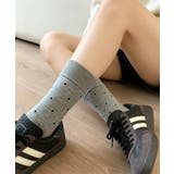 韓国風おしゃれ靴下美脚 綿混 大人可愛いソックスミドル丈 | SUNSHINE CLOSET | 詳細画像15 