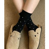 韓国風おしゃれ靴下美脚 綿混 大人可愛いソックスミドル丈 | SUNSHINE CLOSET | 詳細画像2 