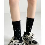韓国風おしゃれ靴下美脚 綿混 大人可愛いソックスミドル丈 | SUNSHINE CLOSET | 詳細画像6 