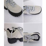 レースアップスニーカー ローカットスポーティー厚底靴疲れにくい 韓国風ダッドシュ… | SUNSHINE CLOSET | 詳細画像23 