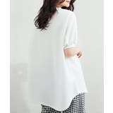 大人可愛いワッフルプルオーバー パフスリーブ体型カバートップス カジュアル | SUNSHINE CLOSET | 詳細画像10