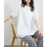 大人可愛いワッフルプルオーバー パフスリーブ体型カバートップス カジュアル | SUNSHINE CLOSET | 詳細画像11