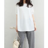 大人可愛いワッフルプルオーバー パフスリーブ体型カバートップス カジュアル | SUNSHINE CLOSET | 詳細画像12