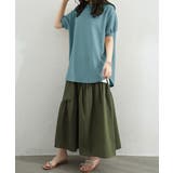 大人可愛いワッフルプルオーバー パフスリーブ体型カバートップス カジュアル | SUNSHINE CLOSET | 詳細画像19