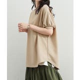 大人可愛いワッフルプルオーバー パフスリーブ体型カバートップス カジュアル | SUNSHINE CLOSET | 詳細画像2