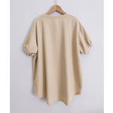 大人可愛いワッフルプルオーバー パフスリーブ体型カバートップス カジュアル | SUNSHINE CLOSET | 詳細画像33