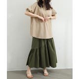 大人可愛いワッフルプルオーバー パフスリーブ体型カバートップス カジュアル | SUNSHINE CLOSET | 詳細画像4