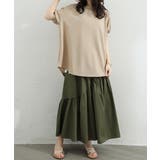 大人可愛いワッフルプルオーバー パフスリーブ体型カバートップス カジュアル | SUNSHINE CLOSET | 詳細画像5